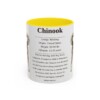 11oz Chinook Mug, Yellow, front view