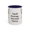11oz-chipin-mug-humor-navy 11oz Funny Chipin Mug, Navy, front view