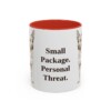 11oz-chipin-mug-humor-red 11oz Funny Chipin Mug, Red, front view