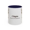 11oz Chipin Latin Mug, Navy, front view