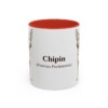 11oz Chipin Latin Mug, Red, front view