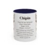 11oz Chipin Mug, Navy, front view