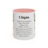 11oz Chipin Mug, Pink, front view