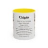 11oz Chipin Mug, Yellow, front view