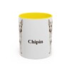 11oz Chipin Mug, Yellow, front view