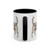 11oz Chiweenie Dog Dad Mug, Black, back view