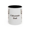 11oz Chiweenie Dog Dad Mug, Black, front view