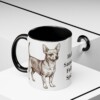 11oz-chiweenie-mug-humor-black-context-2 11oz Funny Chiweenie Mug, Black, lifestyle photo