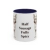 11oz-chiweenie-mug-humor-navy 11oz Funny Chiweenie Mug, Navy, front view