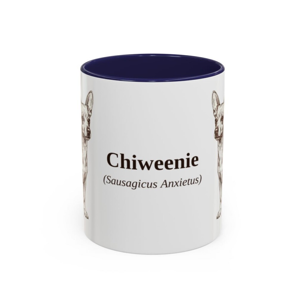 11oz-chiweenie-mug-latin-navy 11oz Chiweenie Latin Mug, Navy, front view