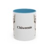 11oz-chiweenie-mug-light-blue 11oz Chiweenie Mug, Light Blue, front view