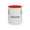 11oz-chiweenie-mug-red 11oz Chiweenie Mug, Red, front view