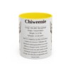 11oz Chiweenie Mug, Yellow, front view