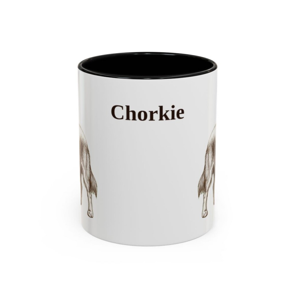 11oz-chorkie-mug-black-front 11oz Chorkie Mug, Black, front view
