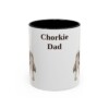 11oz Chorkie Dog Dad Mug, Black, front view