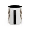11oz Funny Chorkie Mug, Black, back view