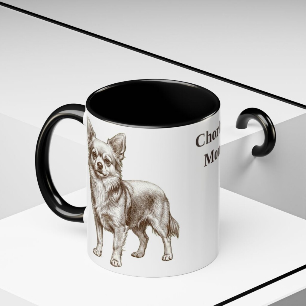 11oz chorkie mug, Black