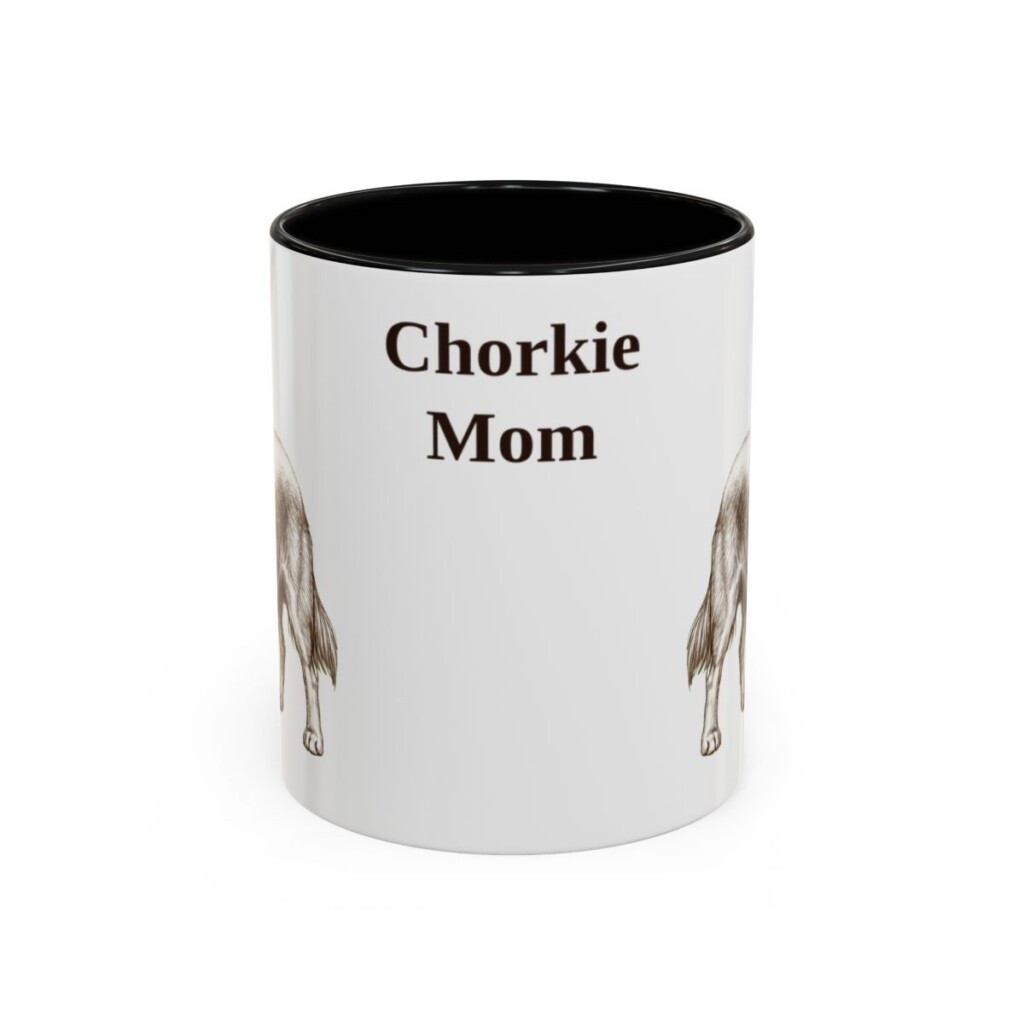 11oz chorkie mug, Black