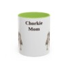11oz chorkie mug, Light Green