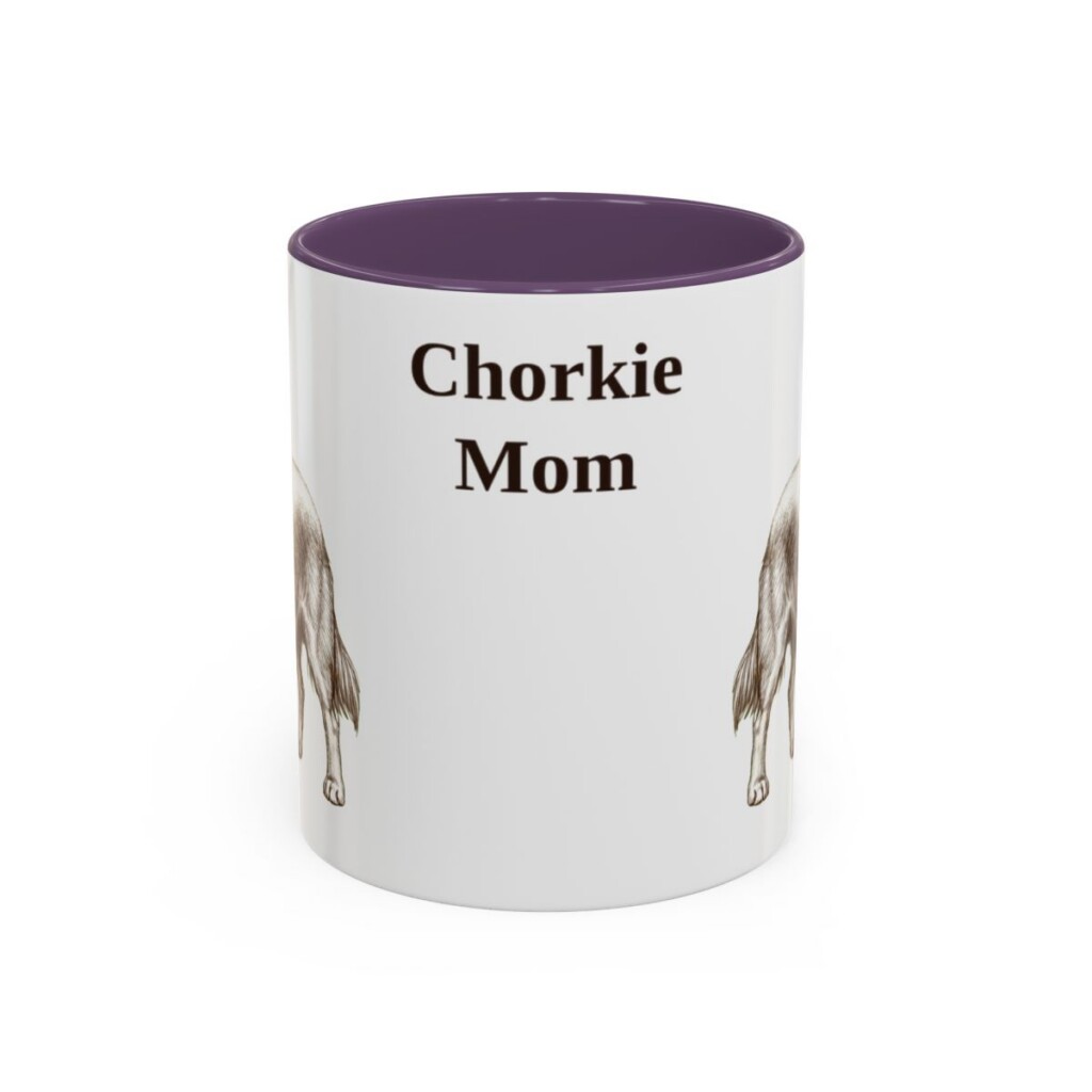11oz chorkie mug, Purple