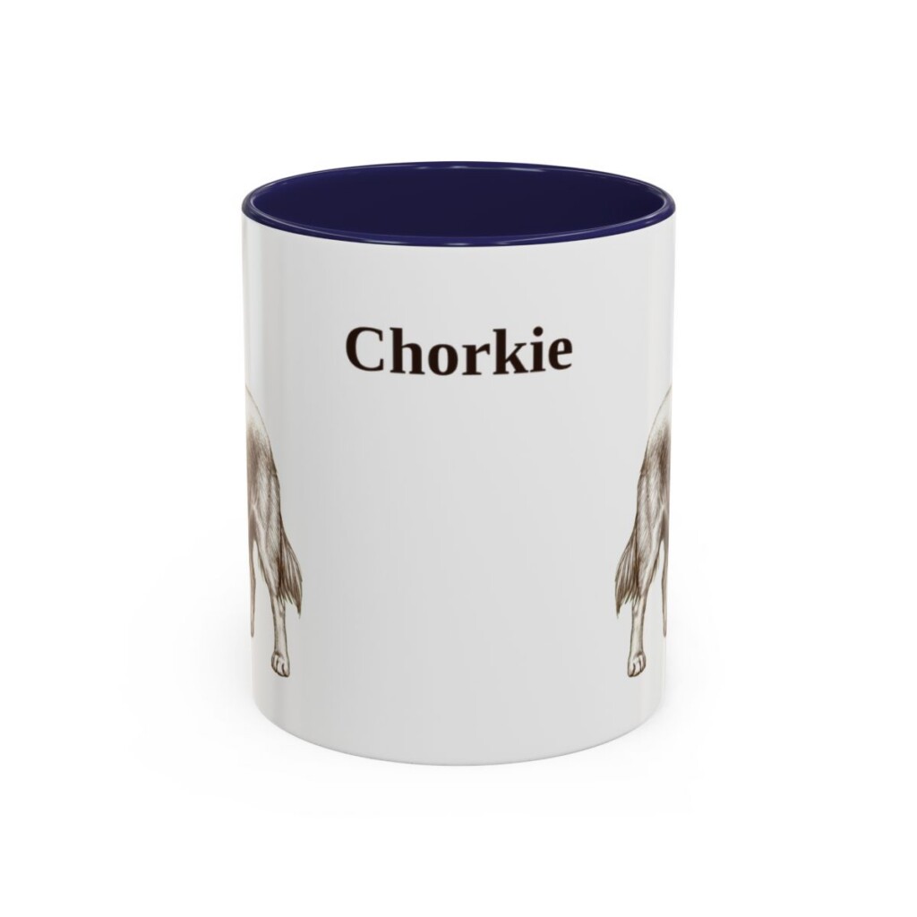 11oz-chorkie-mug-navy 11oz Chorkie Mug, Navy, front view