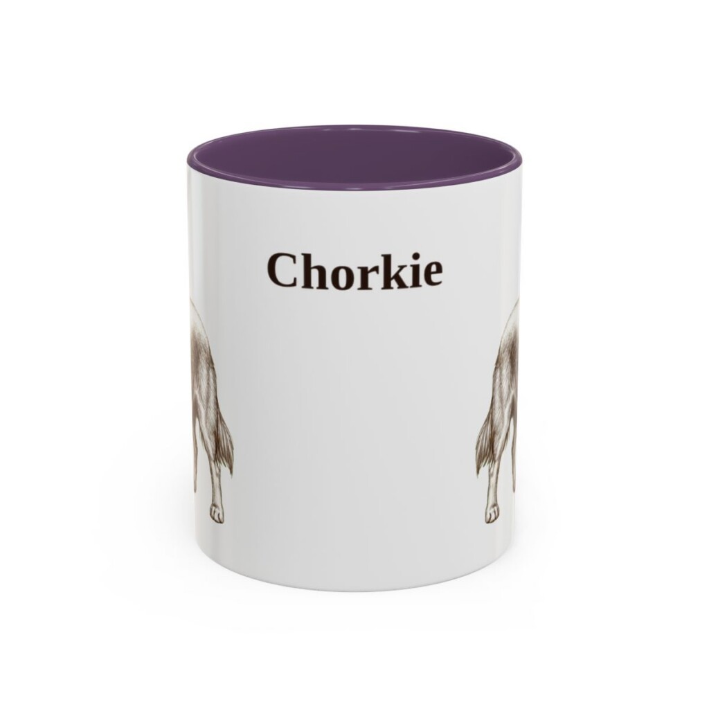 11oz-chorkie-mug-purple 11oz Chorkie Mug, Purple, front view
