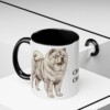 11oz Chow Chow Mug, Black, lifestyle photo
