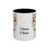 11oz Chow Chow Mug, Black, front view