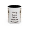 11oz Funny Chow Chow Mug, Black, front view