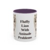 11oz Funny Chow Chow Mug, Purple, front view