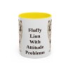 11oz Funny Chow Chow Mug, Yellow, front view