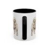 11oz Chow Chow Latin Mug, Black, back view