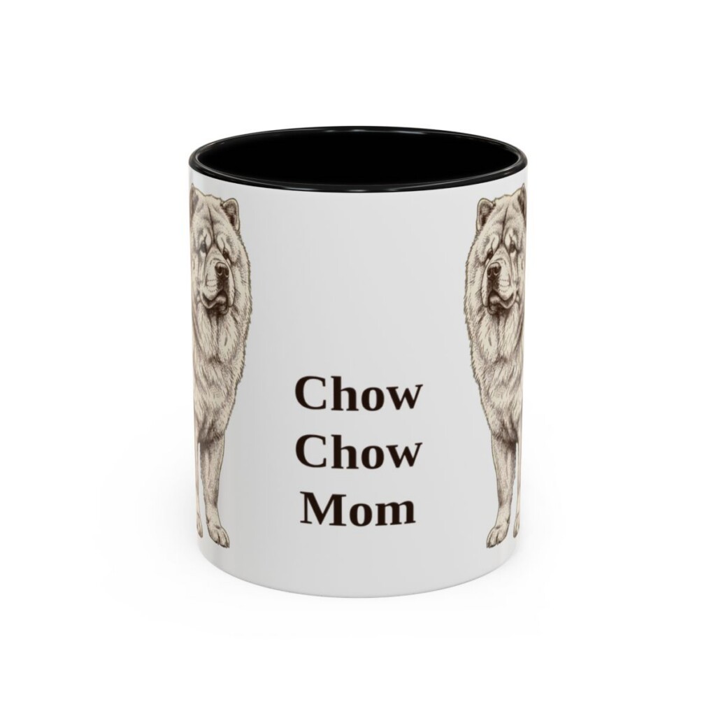11oz chow chow mug, Black