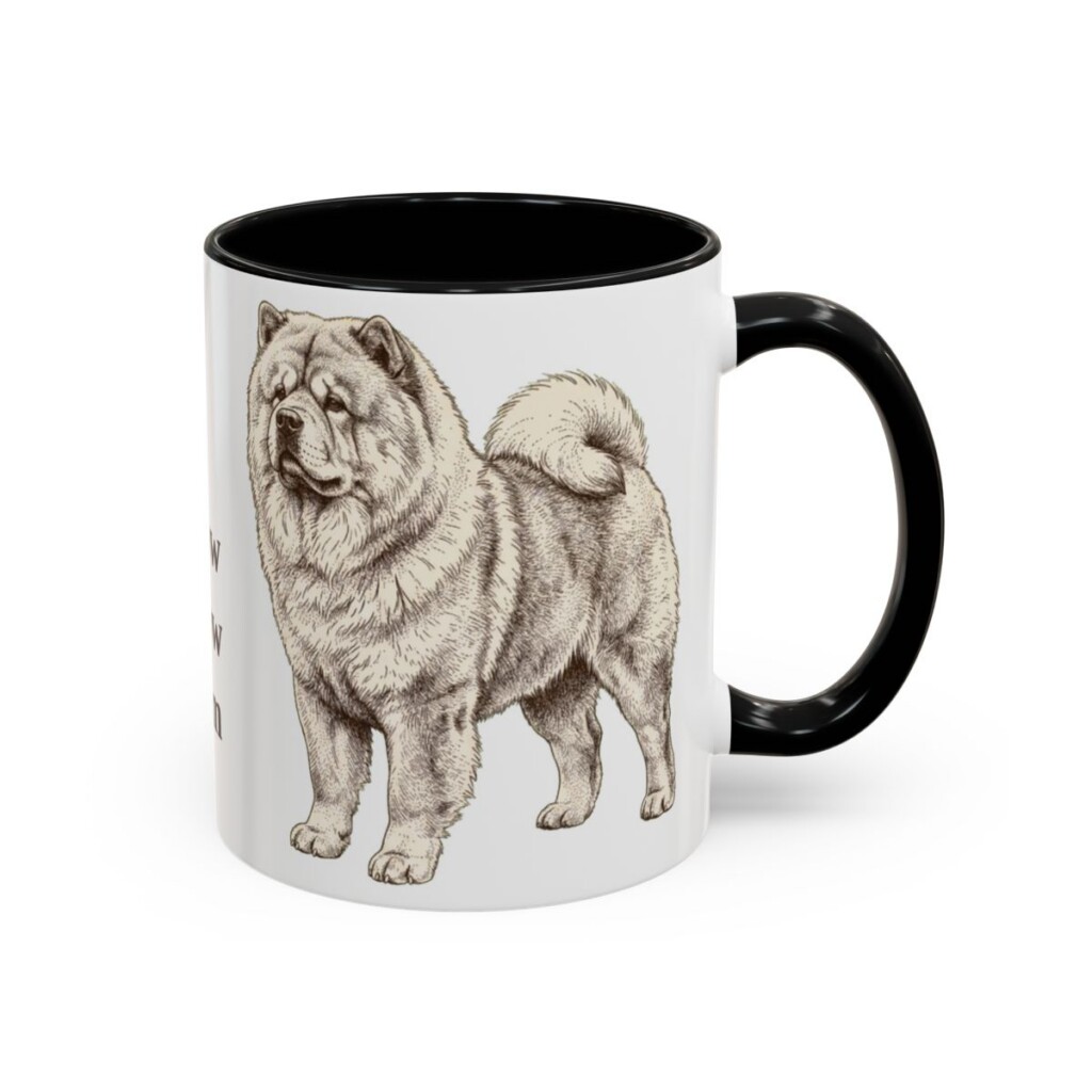 11oz chow chow mug, Black
