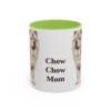 11oz chow chow mug, Light Green