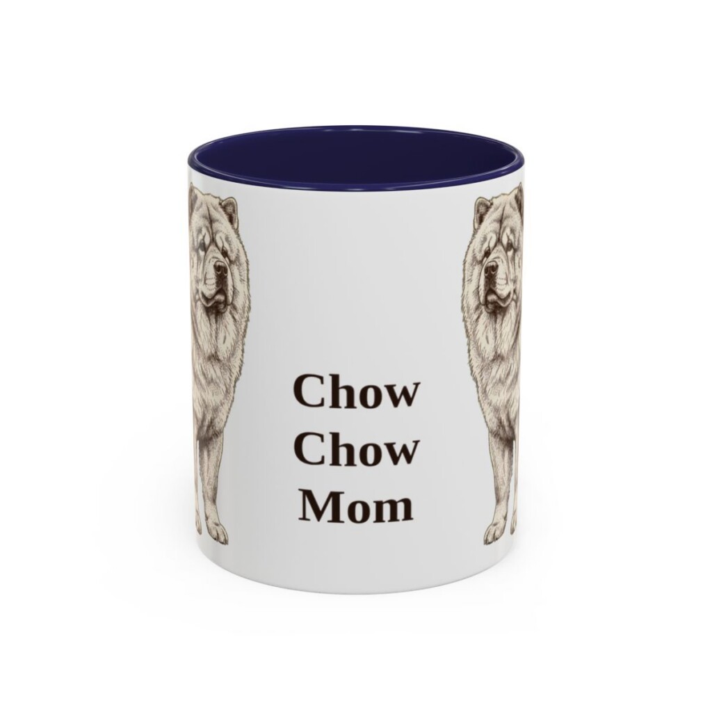 11oz chow chow mug, Navy