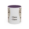 11oz Chow Chow Mug, Purple, front view