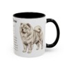 11oz chow chow mug, Black