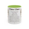 11oz chow chow mug, Light Green
