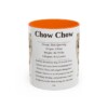 11oz chow chow mug, Orange