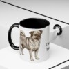 11oz-chug-mug-dad-black-context-2 11oz Chug Dog Dad Mug, Black, lifestyle photo