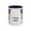 11oz-chug-mug-dad-navy 11oz Chug Dog Dad Mug, Navy, front view