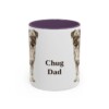 11oz-chug-mug-dad-purple 11oz Chug Dog Dad Mug, Purple, front view
