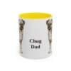 11oz-chug-mug-dad-yellow 11oz Chug Dog Dad Mug, Yellow, front view
