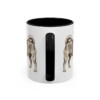 11oz Chug Latin Mug, Black, back view