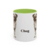 11oz Chug Mug, Light Green, front view