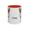 11oz Chug Mug, Red, front view