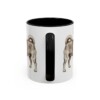 11oz Chug Mug, Black, back view