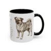 11oz Chug Mug, Black, right side view