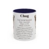 11oz Chug Mug, Navy, front view